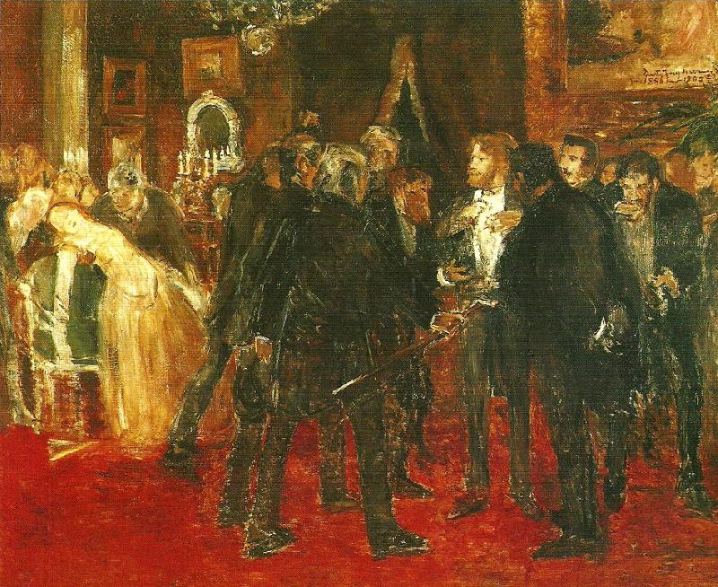 Ernst Josephson Falskspelaren Sweden oil painting art